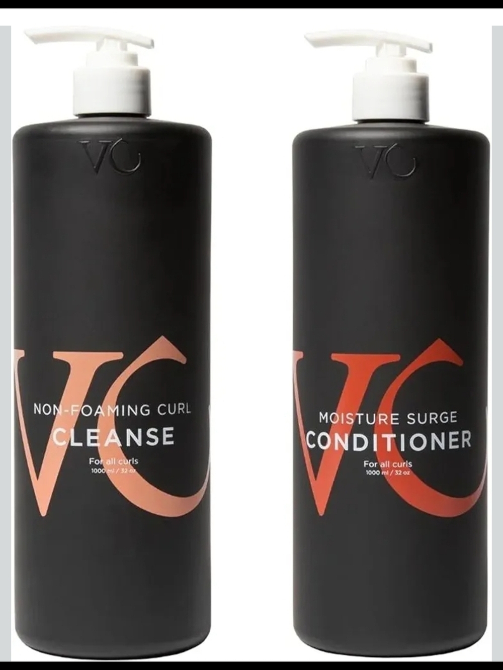 NWT Non-Foaming Curl Cleanse and Moisture Surge Conditioner - Sulfate Free